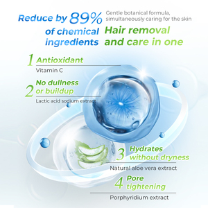 Crema depilatoria química para partes íntimas para la cara - Product Image 3