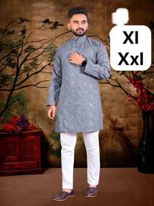 Ropa informal estilo indio impreso Jaipur camisa Yoga desgaste Top hombres manga larga algodón Kurtas dibujado a mano Paisley estampado Formal - Product Image 2