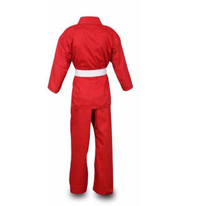 ชุดคอตตอนสีขาวน้ำหนักเบาชุดศิลปะการต่อสู้ทำจากโพลีเอสเตอร์มาตรฐาน WKF - Product Image 6