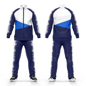 Conjunto Deportivo Personalizado para Hombre con Logotipo, Chaqueta de Manga Larga y Pantalones, Talla Grande, Invierno, Sublimación, Transpirable, Uniforme de Ciclismo - Product Image 1