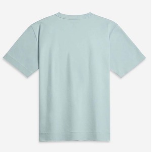 เสื้อยืดสำหรับผู้ชายทรงหลวมสีพื้นเปล่าสำหรับทุกเพศเสื้อยืดคอกลมออกแบบโลโก้ได้ตามต้องการ - Product Image 4