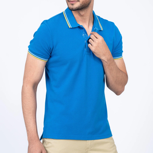 Polo Moderno para Hombre, 100% Algodón, Manga Corta, Logotipo Personalizado, Corte Regular, Transpirable, Elegante, Informal, Polo Premium al por Mayor - Product Image 2