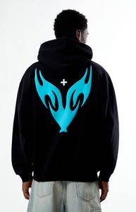 OEM sweat à capuche personnalisé logo impression broderie sweats unisexe Streetwear pull surdimensionné fournisseur de gros - Product Image 2