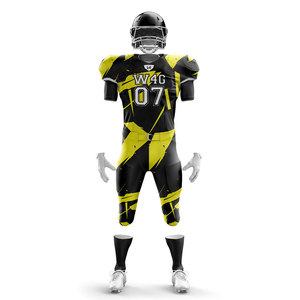 Uniforme de football américain pro pantalon de maillot à séchage rapide ensemble de vêtements d'entraînement et de jeu de compression pour les équipes - Product Image 3