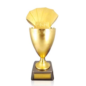 ถ้วยอลูมิเนียมสีทองลายคลื่น2025รางวัลถ้วยรางวัลที่สามารถปรับแต่งได้เป็นมิตรกับสิ่งแวดล้อม - Product Image 5