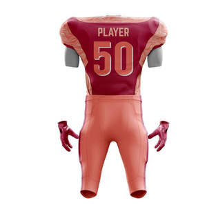 Uniforme de football américain design personnalisé, léger et confortable, avec sublimation, maillot/chemise/pantalon de football américain - Product Image 3