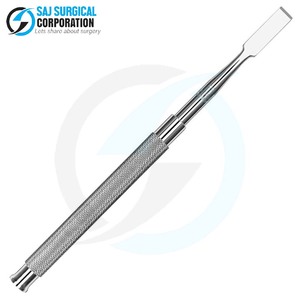 Juego de osteótomo quirúrgico de alta calidad de acero inoxidable con mazo de madera para cirujanos ortopédicos y uso en quirófano - Product Image 2