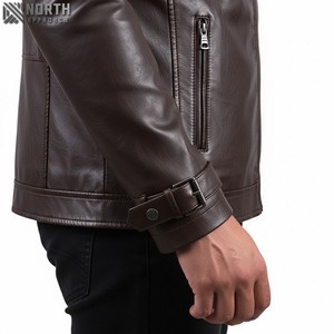 Oem Service Outdoor Fashion Factory Chaqueta de cuero de invierno de alta calidad Señoras Interior Cálido Nuevo diseño Chaquetas de cuero de invierno - Product Image 3