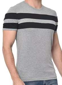 เสื้อยืดแขนสั้นผู้ชาย ผ้าโพลีเอสเตอร์/คอตตอน คุณภาพสูง พิมพ์โลโก้ตามสั่ง - Product Image 2