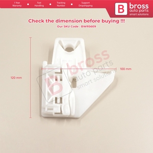 Clips de réparation de lève-vitre électrique arrière gauche BWR5609 pour Octavia MK2 A5 1Z3 1Z5 2004-2013 4/5 portes 1Z0839655 - Product Image 5