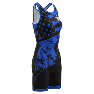 Combinaisons de lutte par sublimation personnalisées Combinaisons de lutte Combinaisons de corps pour hommes et filles - Product Image 5