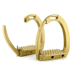 Étriers de sécurité de haute qualité Fonction à ressort de saut libre Endurance Équitation Protection des jambes à dégagement rapide Aluminium - Product Image 3