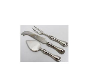 Juego de cuchillos para queso de acero inoxidable de alta calidad, diseño de mango largo tallado a mano para artesanía natural y venta - Product Image 6