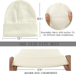 Nouveau design 2025 – Bonnets unisexes en laine/coton respirants et imperméables, jacquard, service OEM, vente en gros, fabrication sur mesure, haute qualité - Product Image 3