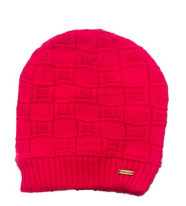 หมวกบีนนี่สำหรับเด็กผ้าโพลีเอสเตอร์ถักลายพิมพ์สูงหลากสีสำหรับฤดูหนาว - Product Image 1