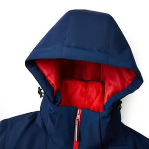 Veste en cuir d'agneau véritable pour homme, style streetwear, col montant, bomber, veste de pilote, cuir véritable - Product Image 2