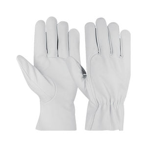 Gants de travail en cuir de grain de peau de chèvre de vache très exigeants gants de conducteur fonctions anti-coupure anti-impact gants de sécurité généraux - Product Image 1