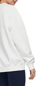 Jersey de alta calidad para mujer, sudadera de talla grande, manga larga, hombro caído, ropa informal de moda, ligera, transpirable para invierno - Product Image 6