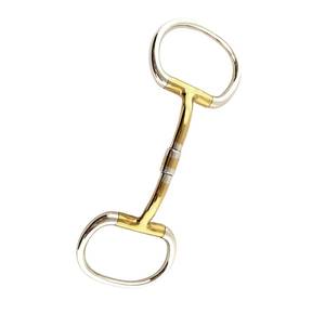 Recién llegado, broca de caballo de rodillo de cobre, boquilla de acero inoxidable, broca ecuestre de entrenamiento suave para caballos - Product Image 6