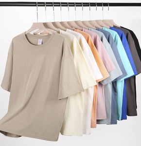 OEM Rétro 100% Coton Lourd T-shirt Surdimensionné pour Hommes Dtg Print Tee Logo T-shirt Stone Acid Washed Vintage Custom T Shirt - Product Image 4