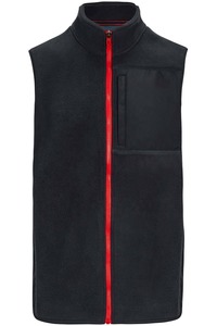 Chaleco de Trabajo con Capucha para Hombre, de Poliéster/Algodón, Diseño Personalizado 2025, Logotipo, Forro Acolchado de Lona, Bolsillos Grandes, Impermeable y Cortavientos - Product Image 6