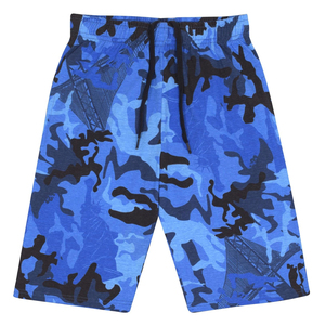 Jersey de algodón de alta calidad para hombre, pantalones cortos de punto, estilo callejero, pantalones cortos de lana transpirables hasta la rodilla personalizados - Product Image 4