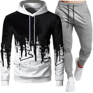 Sublimación Hombres Ropa de fitness Ropa de entrenamiento con logotipo Mujeres 2 piezas Estampado Mujeres Deporte A prueba de agua Fitness Chándal - Product Image 4