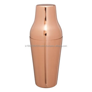 Haute qualité Cocktail Shaker noir Bronze miroir finition Shaker Barware outils 22112 or cuivre acier inoxydable mélange NI - Product Image 4