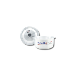 Ensemble de poignées en métal Silvano Ruha-K moderne, finition métallique, compatible induction, en acier inoxydable, 5 tailles, lavage à la main uniquement - Product Image 2