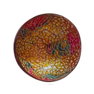 Laca de cuenco de cáscara de coco personalizada, artesanía ecológica del fabricante de Vietnam para frutas y ensaladas - Product Image 4