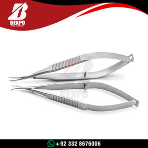 Tijeras de Capsulotomía Vannas, para Disección de Tejidos, Acero Inoxidable Premium, Reutilizables, Herramienta Quirúrgica Oftálmica y Neuroquirúrgica - Product Image 3