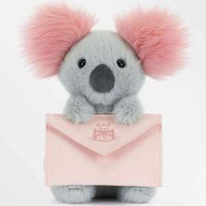 Jellycat 26.º Koalas Love Confession Día de San Valentín Peluche de mensajero al por mayor, suave, bordado, lindo, romántico, de dibujos animados, para parejas - Product Image 2