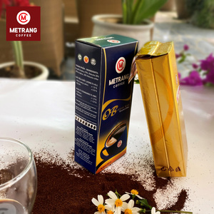 HACCP ได้รับการรับรองใหม่ที่มีสารคาเฟอีนกาแฟบด30% 70% อาราบิก้ารสชาติหวานจากกล่องเวียดนาม - Product Image 2