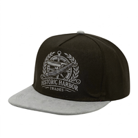 Gorra de Béisbol Estilo Hip-Hop, Fabricada en Vietnam, con Logotipo Personalizado Bordado, 6 Paneles, Visera Plana, Cierre a Presión, Gorras Deportivas