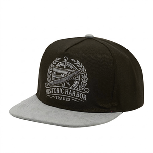 Casquette de baseball hip-hop personnalisée avec logo brodé, 6 panneaux, visière plate, snapback, sport, Gorros, fabriquée au Vietnam - Product Image 4