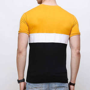 Verano estilo moda hombres camiseta precio al por mayor camisetas jóvenes y adultos moda casual hombres camisetas - Product Image 3