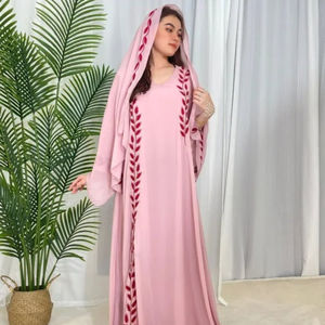 Vestido abaya modesto con logotipo personalizado, nuevo modelo suave de alta calidad, ropa musulmana tradicional para mujer - Product Image 5