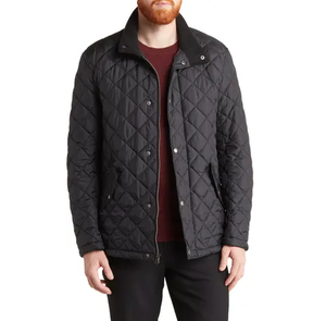 Venta al por mayor de encargo de las mujeres de moda chaquetas acolchadas transpirable suave y cálido chaqueta acolchada de lana - Product Image 3