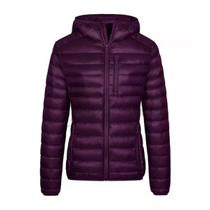 Wholesale Best Quality Breathable Finished Hooded Women Puffer Winter Outdoor Waterproof Windproof <b>Jackets</b> - Product Image 6