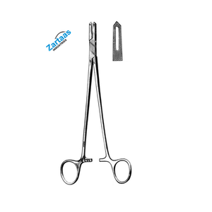 Porta Agujas Hodlick de Acero Inoxidable de Alta Calidad, 18 cm, Fabricante y Exportador de Instrumentos Quirúrgicos - Product Image 5