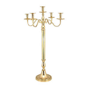 Soporte de candelabros de Metal de calidad de primera clase para decoración de fiestas de boda, centro de mesa de cena, candelabro, soporte de vela - Product Image 3