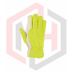 Guantes de trabajo industriales de piel de vaca de buena calidad, última moda, precio al por mayor, guantes de trabajo de seguridad transpirables - Product Image 2