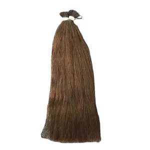 Cabello natural liso caliente, marrón oscuro, gran stock de cabello virgen de alta calidad 100% cabello virgen, cabello crudo vietnamita - Product Image 1