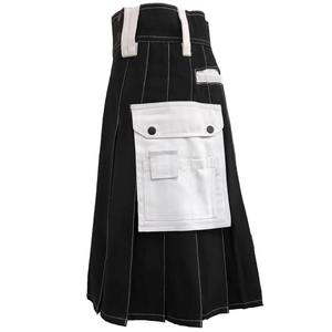 Meilleures ventes : Kilt écossais utilitaire pour homme avec logo personnalisé, respirant, haute qualité, styles tendance, matériaux cuir et acrylique, uni - Product Image 3