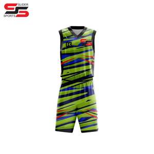 Équipe OEM ODM Vêtements de sport pour hommes fabriqués sur mesure Uniforme de basket-ball Uniforme de basket-ball personnalisé à bas prix - Product Image 3