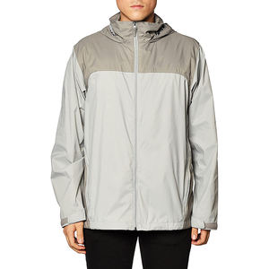 Chaqueta cortavientos ligera de poliéster personalizada de alta calidad para hombre, nueva condición con logotipo de cremallera, envío aéreo disponible - Product Image 4