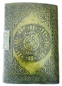 ขายส่งทําด้วยมือต้นไม้ของชีวิตสมุดบันทึกการเดินทางวินเทจโบราณมือนูนปกติหนังไดอารี่ส่วนบุคคลOrganizerโน๊ตบุ๊ค - Product Image 6