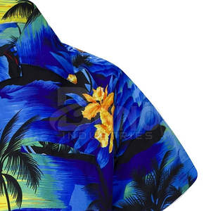 T-shirts de plage 100% coton de haute qualité pour hommes, dernière conception de vêtements de plage de couleur personnalisée - Product Image 4