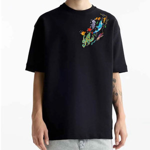 Camiseta de estilo moderno con bordado, tela ligera y cómoda, camiseta con bordado estilo streetwear, ropa para venta en línea. - Product Image 1