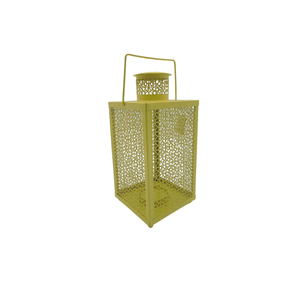 Juego de 3 faroles colgantes de Metal de diseño moderno, farol de portavelas de gran tamaño Chapado en gris para decoración del hogar y la boda - Product Image 2